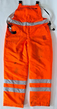 Novotex Schnittschutzhose orange Forsthose Waldarbeiter Warnhose Gr 56 EN 381-5