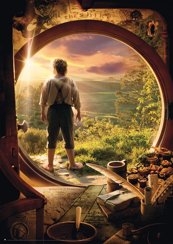 Puzzle der hobbit - hobbit, |