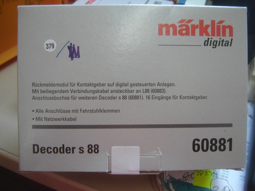 Märklin 60881 decoder s88 - ho,