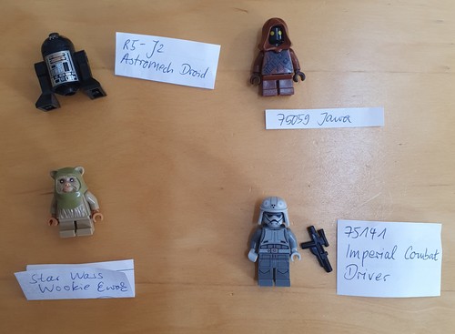 Lego star wars minifiguren - star,