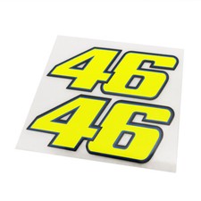 2 x 10cm 4" Aufklebe Valentino