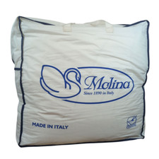 Daunendecke Sibirische Gänsedaunen Winter Molina King Size 250x220cm 1370 g Weiß