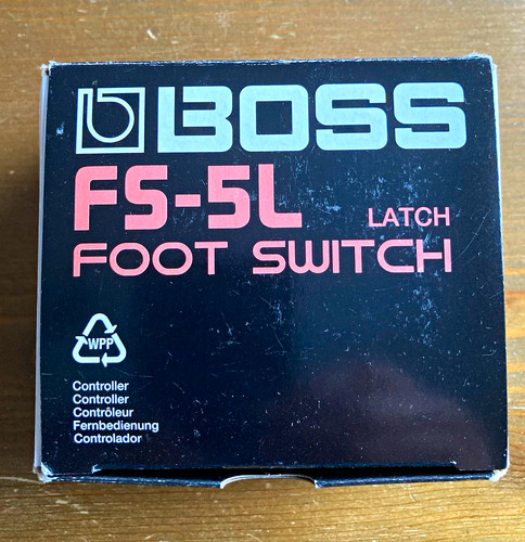 Boss latch footswitch - boss, fs-5l
