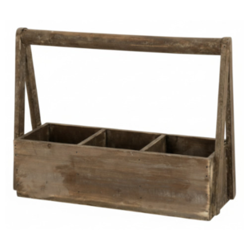 Chic antique holzkasten mit - holzkasten,