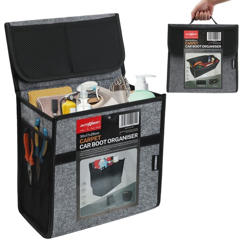 Kofferraumtasche grau auto - grau,