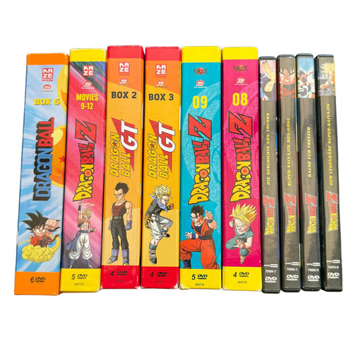 Dragon ball 10 dvds - ball,
