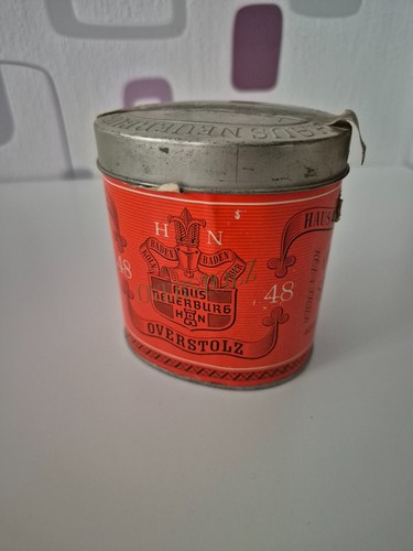 Blechdose oval overstolz haus - blechdose,