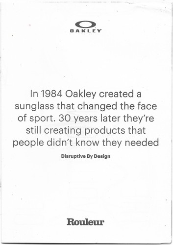 Rouleur oakly disruptive - oakly,