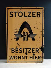 Stolzer Hanomag Besitzer