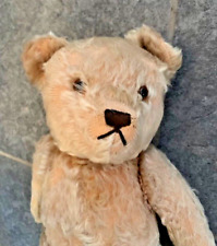 Liebenswerter fast antiker "Original Teddy"   38cm ca 1950: Steiff s Fotos, Text