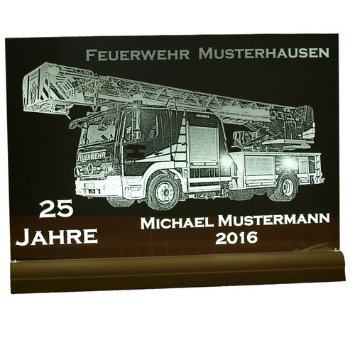 Feuerwehr gravur geschenk - gravur,