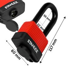 Vorhängeschloss wetterfest Vorhangschloss mit Deckel Bügelschloss wasserdicht