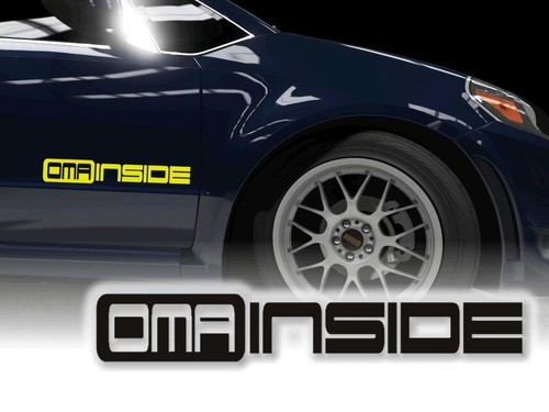 Auto textaufkleber oma - auto,
