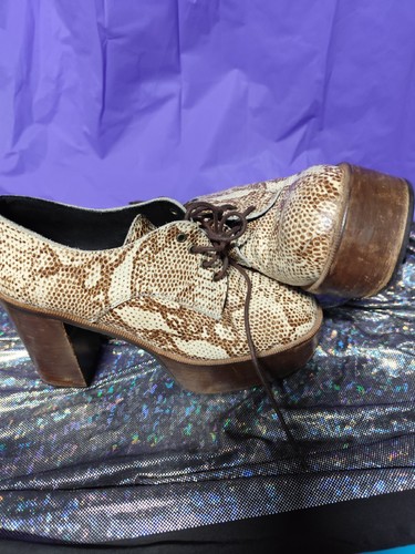 Getragene high heels platteau - getragene,