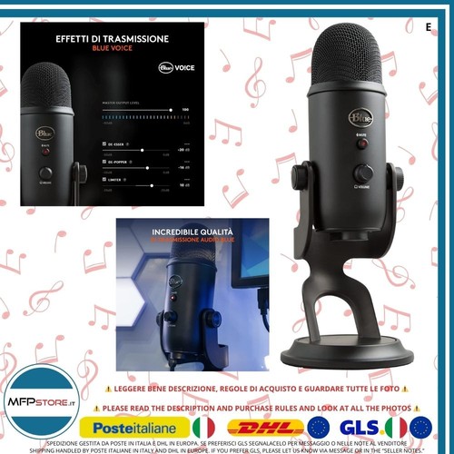 Logitech blue yeti usb - blue,