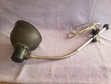 Schwanenhals Leuchte Tisch/Werkstattleuchte Lampe VEB Zweckleuchtenbau DDR 70er