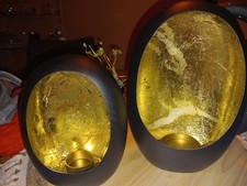 2er Set teelichthalter Metall
