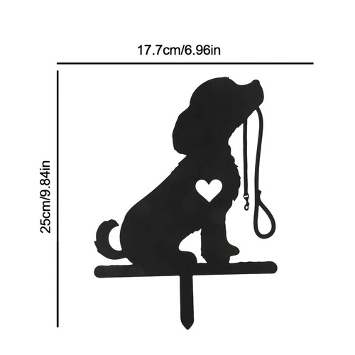 Kreativer hund garten pfahl - kreativer,