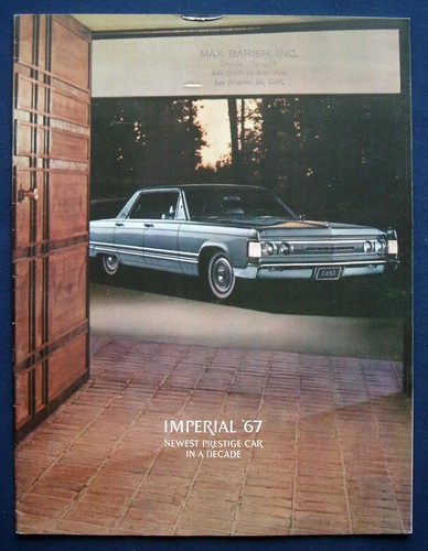 Prospekt brochure 1967