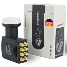 PremiumX Deluxe Octo LNB Signalumsetzer LNC LMB TV für 8 Teilnehmer HD UHD 4K