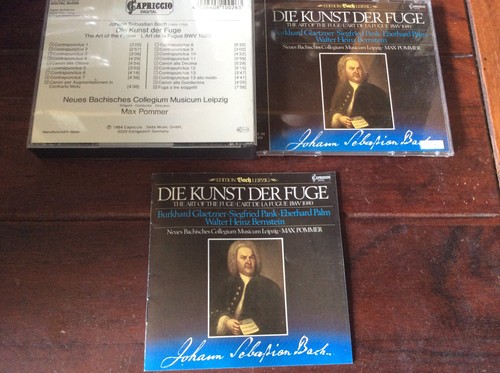 Bach orgelwerke kunst der - bach,