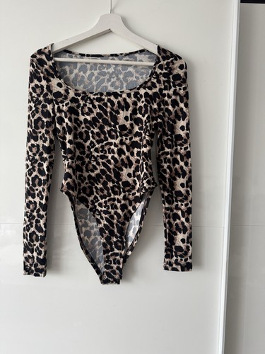 Leopardenbody m - leopardenbody, gr.