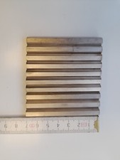 12x70 mm Verbindungsmuffe Distanzmutter Gewindehülse Gewindemuffe M4 Sw 7 Stahl