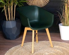 Schalensessel 2er-Set, Schalenstuhl  Terrassenstuhl