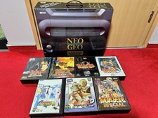 Neo•Geo AES NEO-0 Konsole Jap. OVP - CIB - 7 TOP Games MEGA PACK BUNDLE