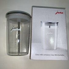 JURA Glas-Milchbehälter 0,5 Liter Milchkanne Milchkaraffe in OVP 