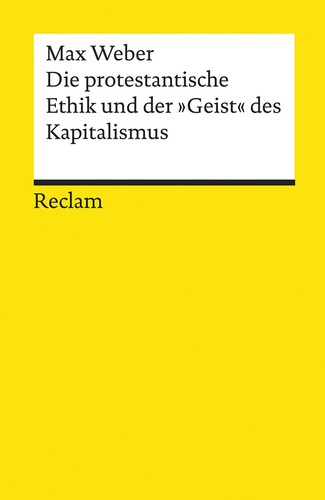 Die protestantische ethik und - die,