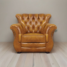 Original Chesterfield Leder