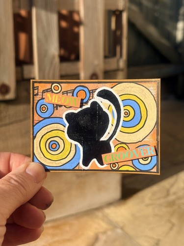 Aceo original katze - aceo,