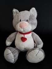 NICI Katze Love Message Schlenker Stofftier ca. 35 cm