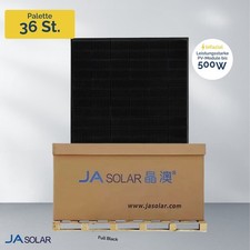36x JA Solar JAM60D41 500W