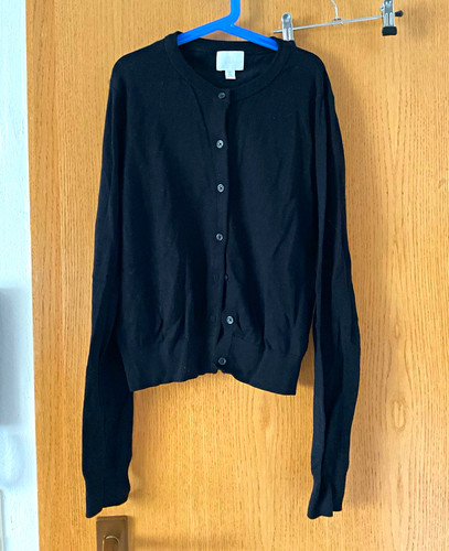 Damen strickjacke schwarz - h&m,