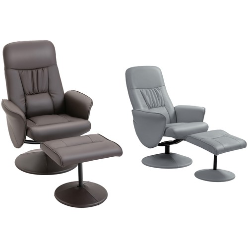 Homcom relaxsessel mit hocker - homcom,