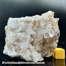 Seltener Herkimer Diamant Quarz mit natürlichen Doppelabschlüssen aus Belutschistan