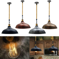 Pendelleuchte Metall E27 Retro