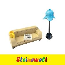 Lego Couch ● Sofa ●Möbel ● Lampe ● Neu