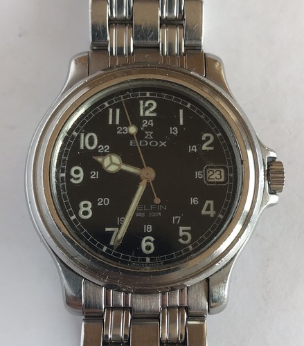 Herren quarzuhr edox delfin - herren-quarzuhr, edox-delfin
