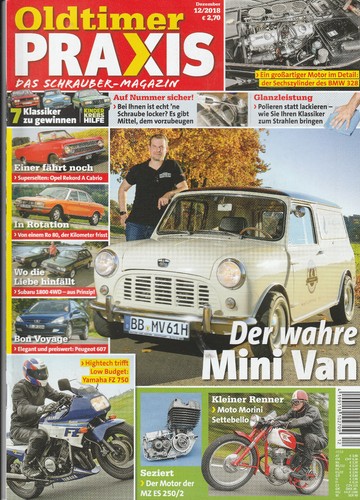 Oldtimer praxis 2018 - praxis,