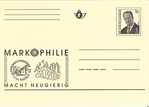 Belgien ganze postkarte - belgien,