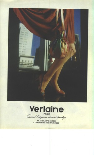 Reklame 1976 verlaine - reklame, paris