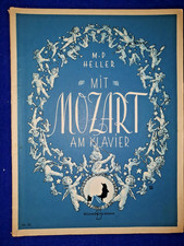 M. P. Heller: Mit Mozart am Klavier, Noten leicht antiquarisch