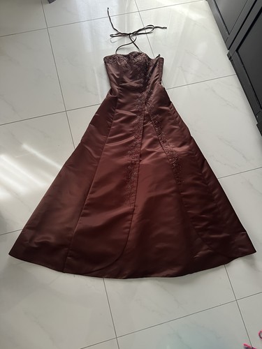 Satin abendkleid ballkleid - satin,