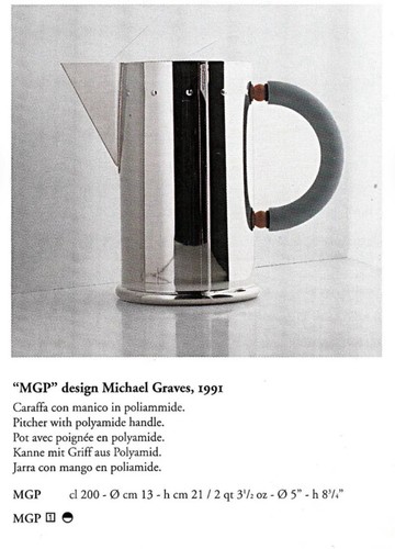 Alessi karaffe wasser - alessi, wasser-krug
