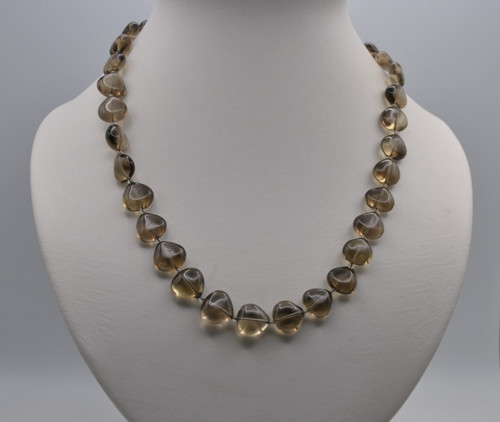 Rauchquarz kette und armband - rauchquarz,