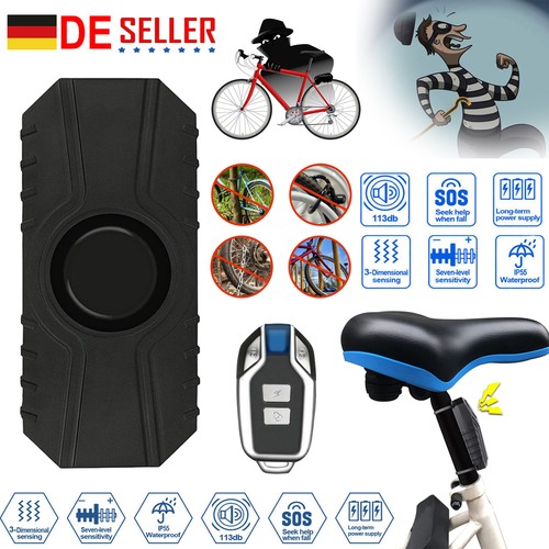 Motorrad fahrrad alarmanlage - fahrrad,