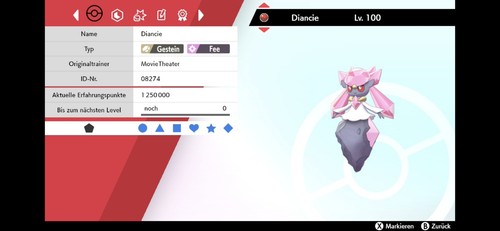 Diancie non shiny original - diancie,
